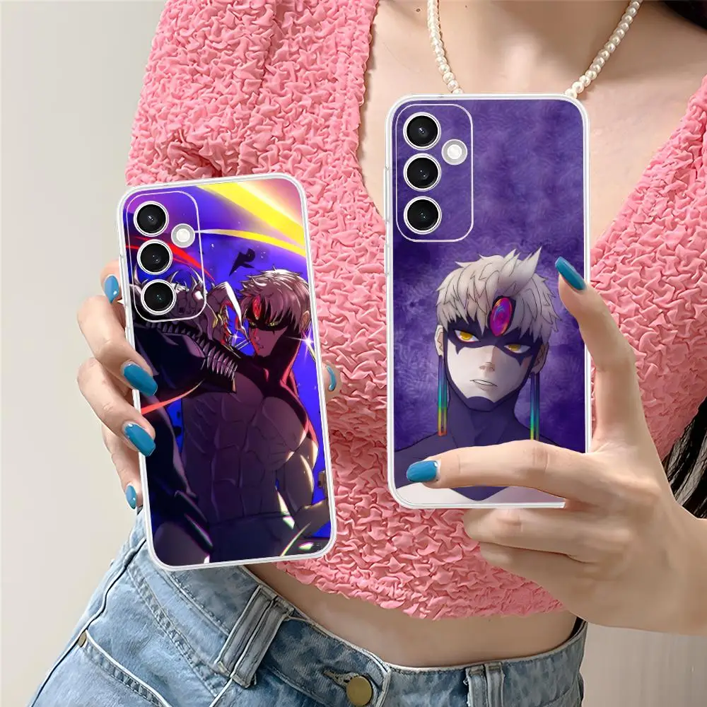 

Чехол для мобильного телефона Dandadan Jiji для Samsung Galaxy S25 S24 S23 S22 S21Plus FE, ультра прозрачный цветной защитный роскошный красивый чехол