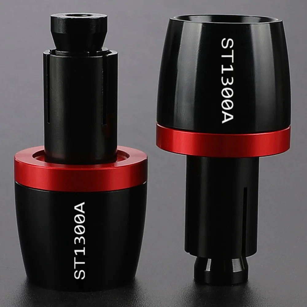 

2007 2006 2005 2004 Handle Bar CNC Handlebar Grips Cap End For HONDA ST1300A 2003-2007 handle Plugs cap Hornet 2003 Accessories
