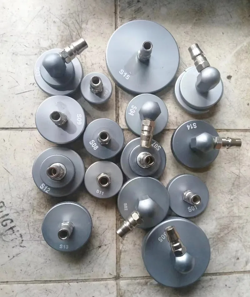 Adaptadores de máquina de intercambio de aceite de frenos, aleación de aluminio/conector de olla de aceite de freno/sistema de aceite de frenos, adaptadores de máquina de cambio, 16 Uds.