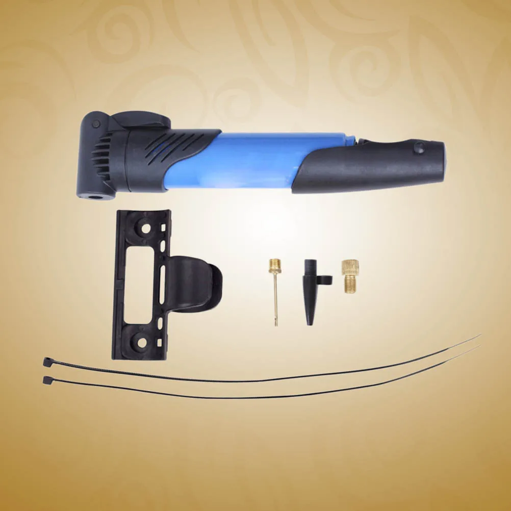 

Folding Mini Bike Pump High Pressure Ball Inflator Accessories For American French Nozzle Portable Bike Riding