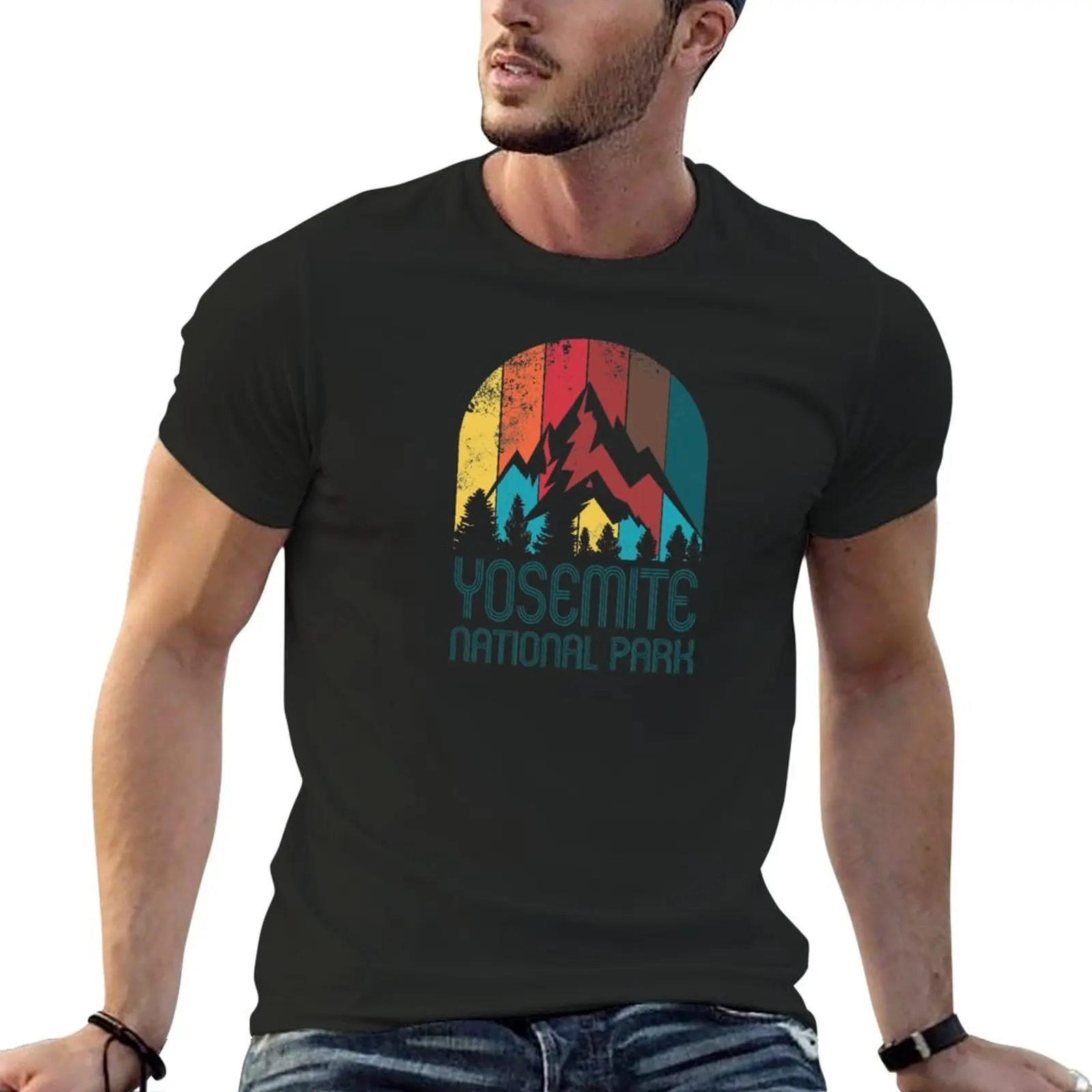 

Yosemite National Park Gift or Souvenir T Shirt T-Shirt customizeds Blouse plain white t shirts men