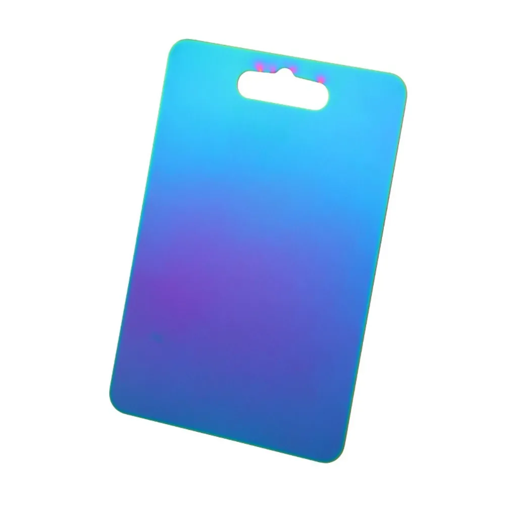 

Rectangular 304 Stainless Steel Cutting Board Mold Proof Double-Sided Use Chopping Board Deodorized Cutting Block