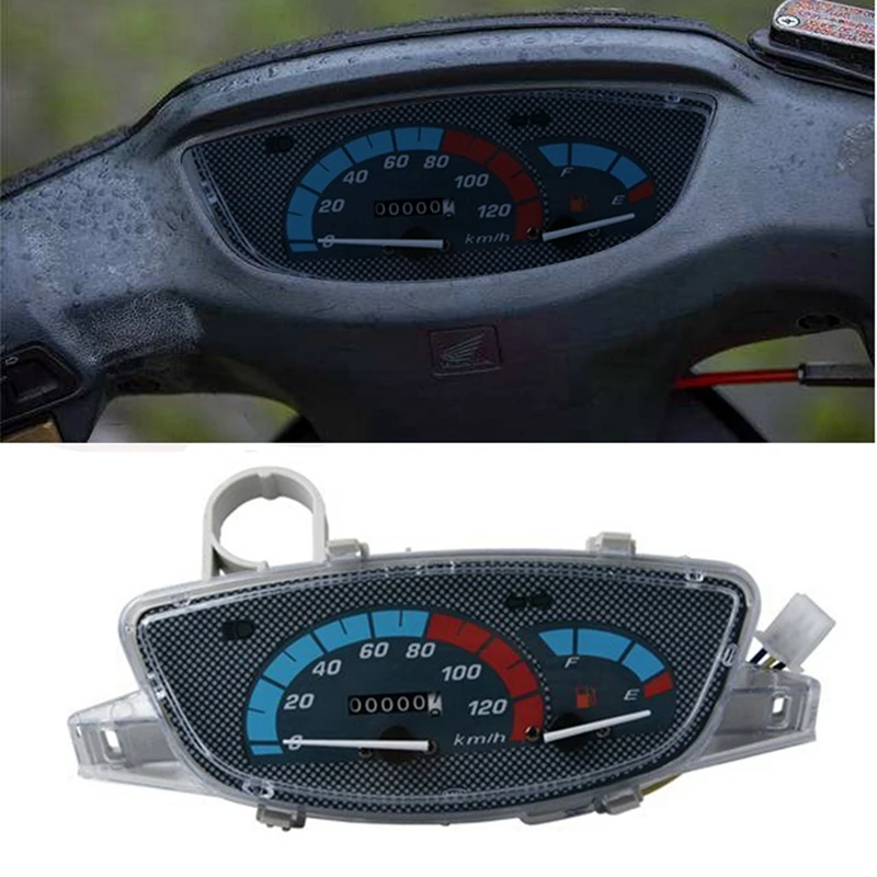 2X Motorcycle Scooter Instrument Assembly Motorcycle Speedometer Odometer For HONDA DIO ZX AF34/AF35 Accessories