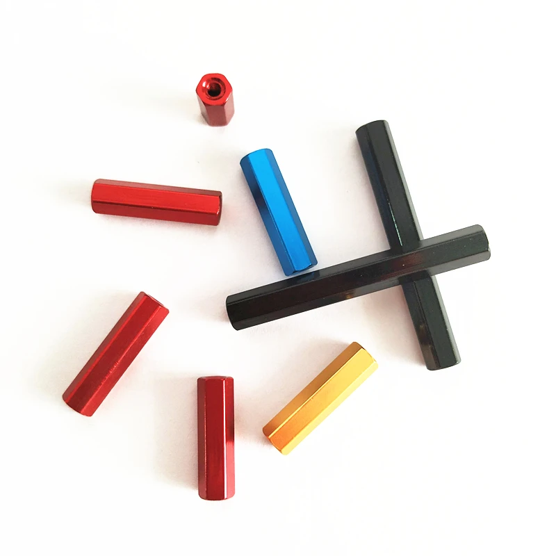 10pcs M2 M2.5 Aluminum standoffs Hex aluminum spacer Column post spacing screws for RC model parts