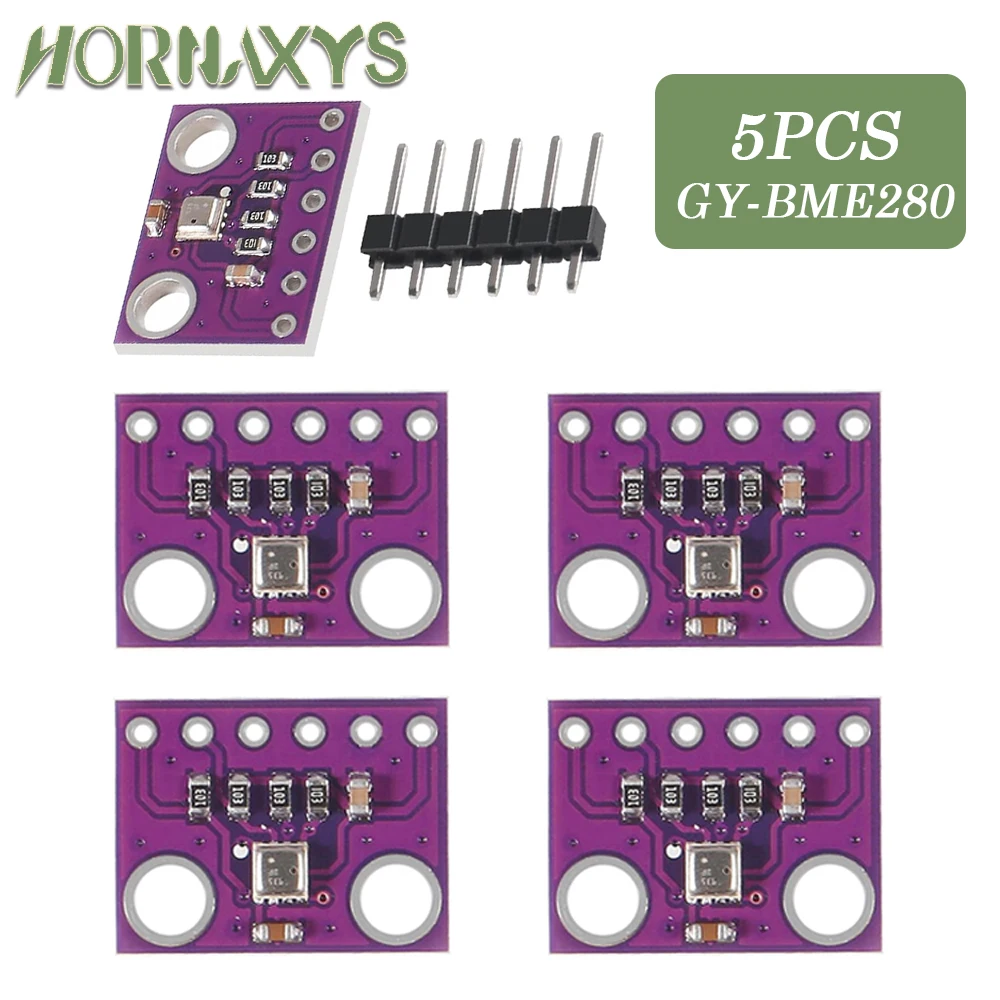 1/5/10pcs BME280 3.3V Digital Sensor Temperature Humidity Barometric Pressure Sensor Module I2C SPI 1.8-5V/3.3V GY-BME280