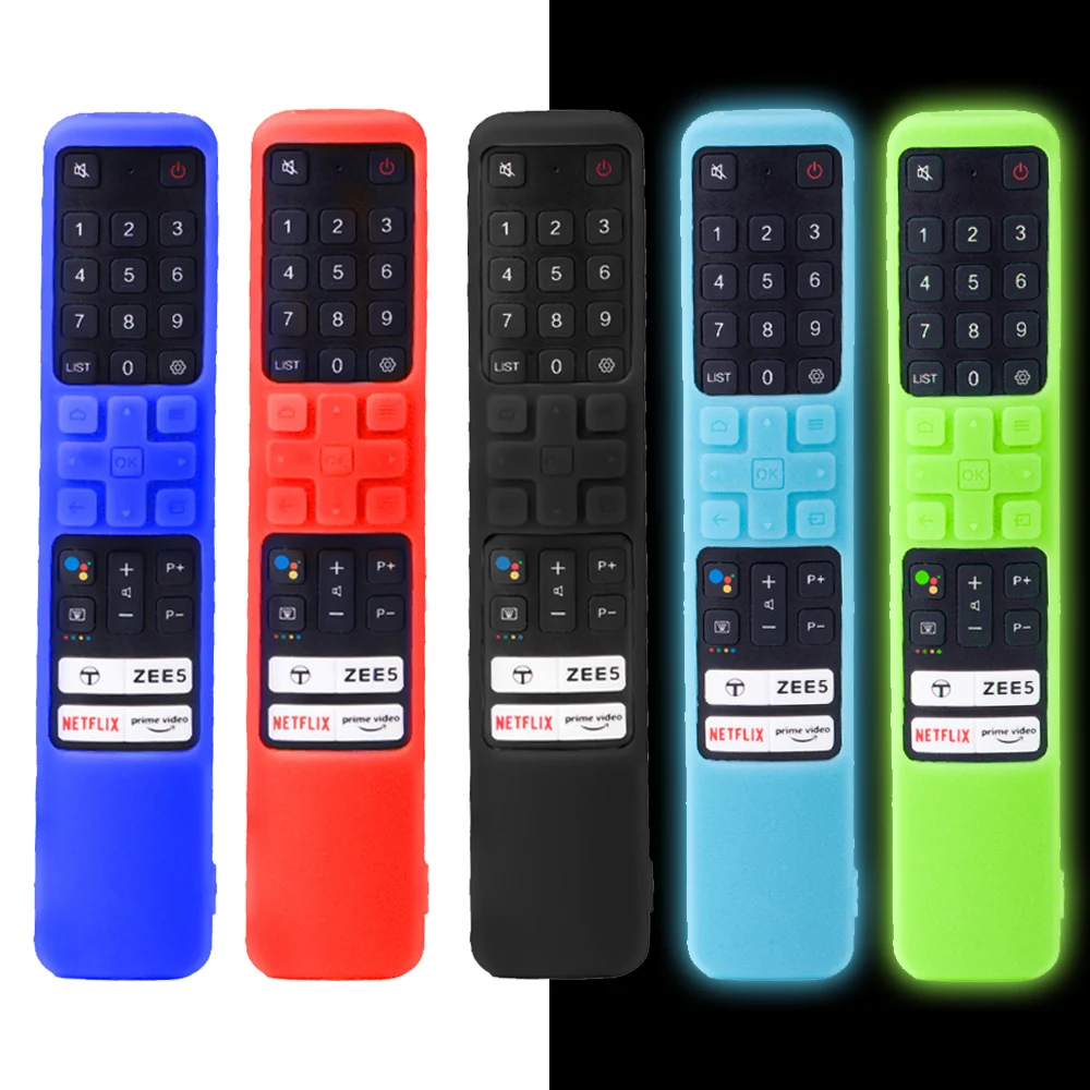 Silicone Case Use For TCL RC901V Remote Control Protective Cover Skin Anti-slip Silicone Remote Cover