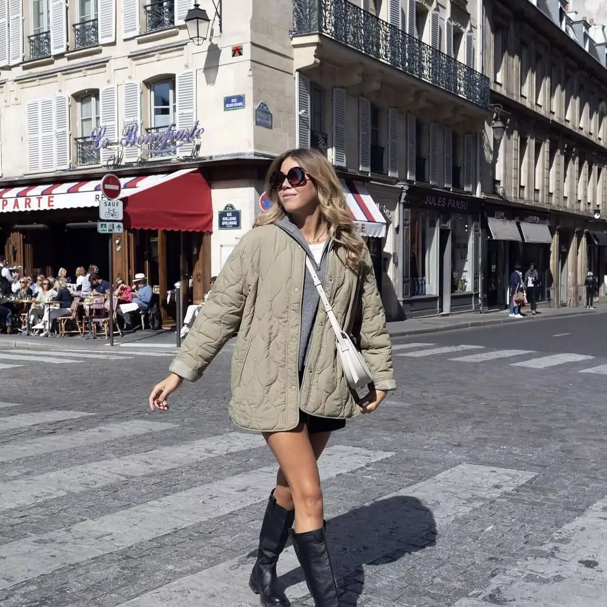 Frauen Mode Streetwear Herbst Winter Neue Zwei Farbe Kragenlose Baumwolle Jacke Mid Länge Rundhals Stepp Mantel Oberbekleidung