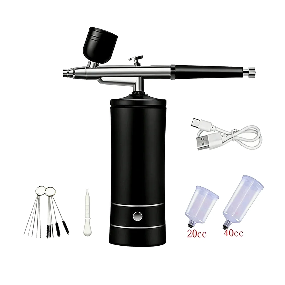 

Airbrush Nail with Compressor Portable Air Brush with Compressor For Nails Art Cake Painting Craft Airbrush Nail Art Compressor