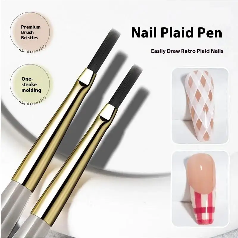 1/5 pezzi pennello per nail art verricatore disegno linea di pittura strumento pennelli per gel acrilico set di strumenti per manicure di design fai da te
