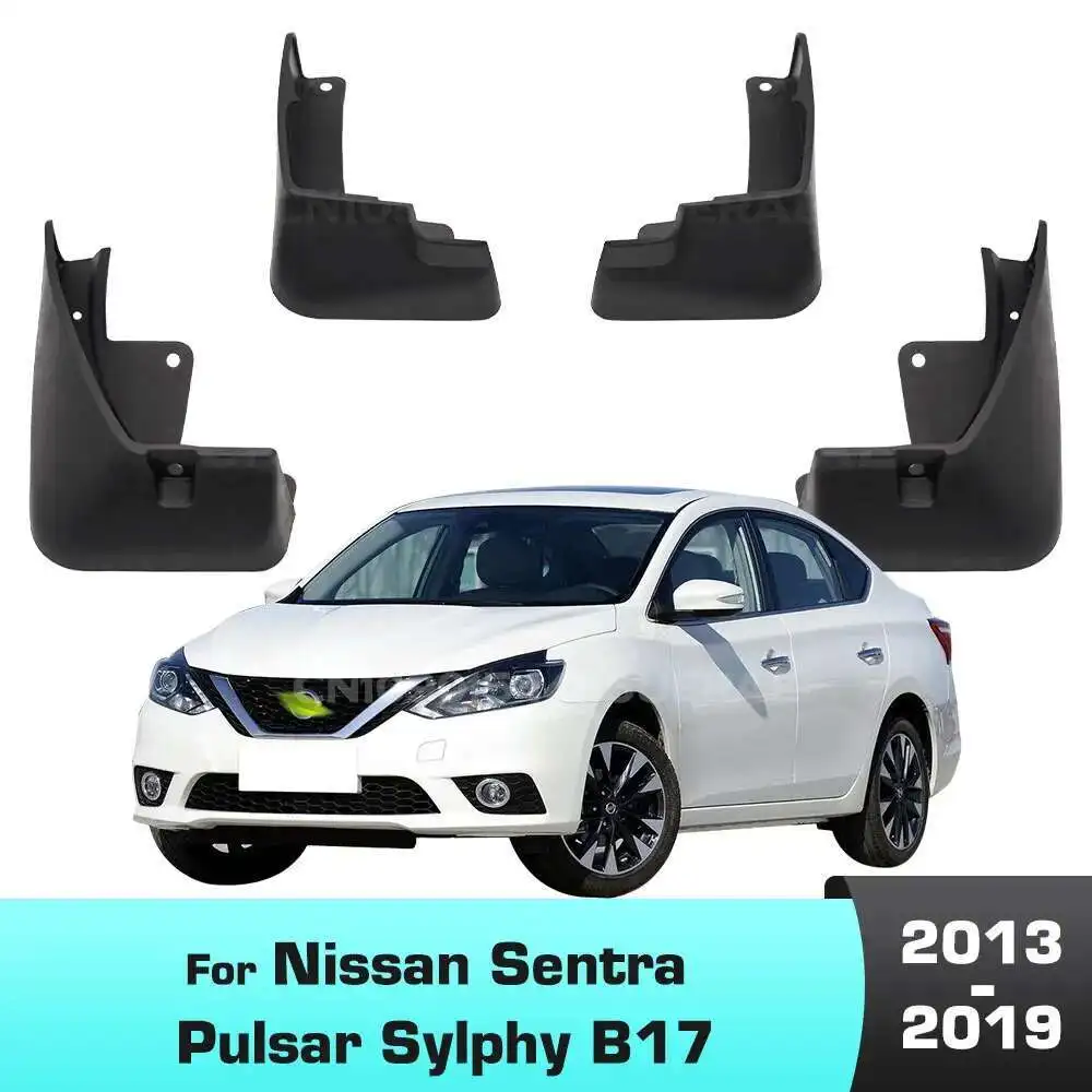 

For Nissan Sentra Sylphy Pulsar B17 2013 2014 2015 2016 2017 2018 2019 Fender Mudguard Mud Flaps Guard Splash Flap Mudguards Car