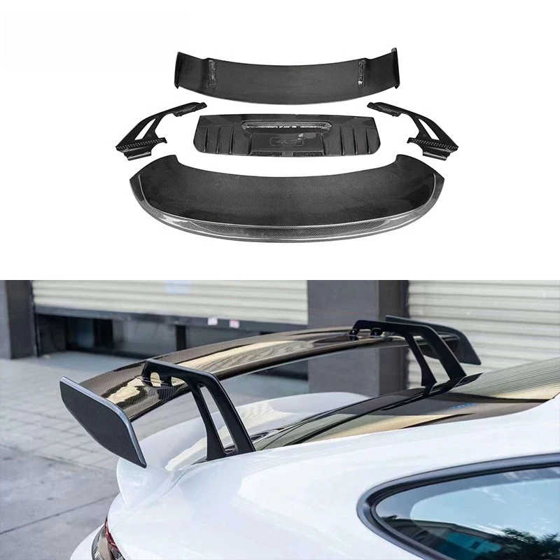 Tail rear spoiler fixed wind wing car modification accessories