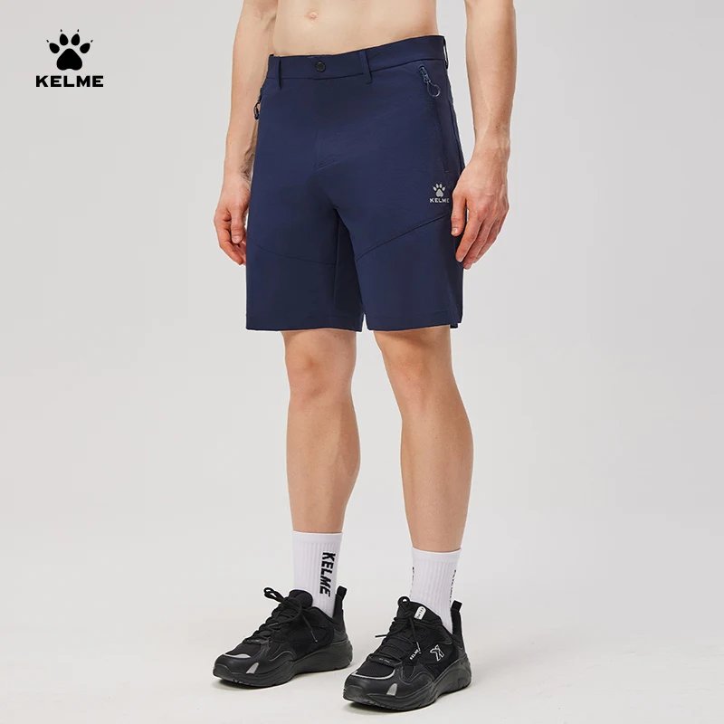 

KELME мужские спортивные шорты для фитнеса, быстросохнущие тканые брюки, универсальные шорты, дышащие шорты для бега на открытом воздухе