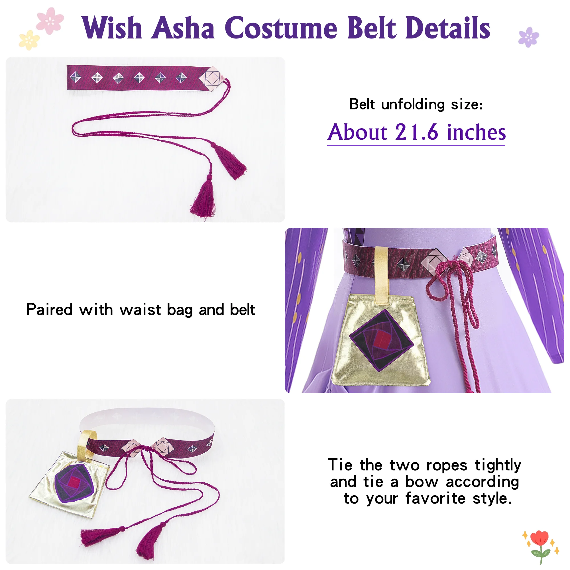 Neue Mädchen Karneval Wunsch Königin Amaya Cosplay Kostüm für Kinder Geburtstags feier Prinzessin verkleiden Kinder Rollenspiel ausgefallene Outfits – Detail 20