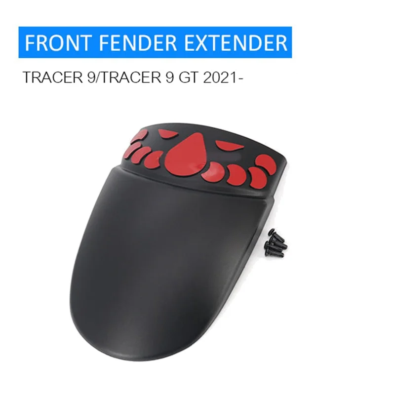 Motorcycle Front Mudguard Fender Rear Extender Extension for Yamaha MT-09 MT09 MT 09 SP Tracer 9 Tracer 900 GT 2021