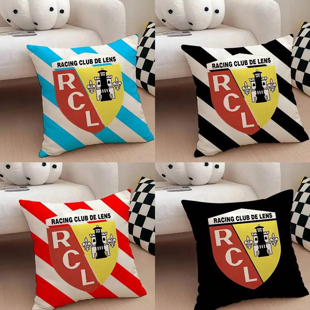 Frankreich RC Objektiv Kissenbezug für Sofa Fall Plüsch Stoff weichen Kissenbezug doppelseitig Druck Kissenbezug Haushaltsgeschenke