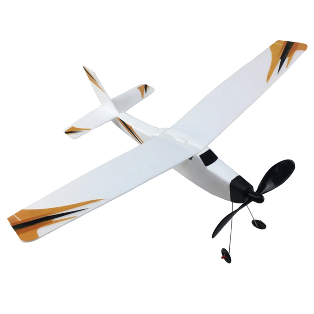 Launcher Rubber Band Powered Airplane Plastic Toy Model Kidcraft Playset Flying Glider Fighter