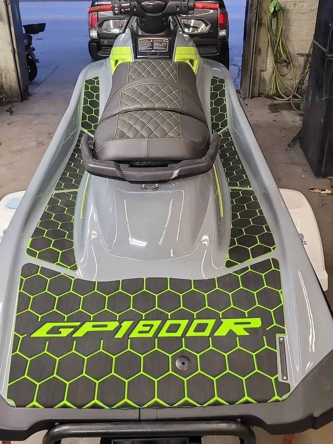 WSM Eva Foam Pad Jet Ski Marine Traction Mats For YAMAHA VX Deluxe Limited Cruiser/HO VXR GP1800 (2015-2020) PWC Mats