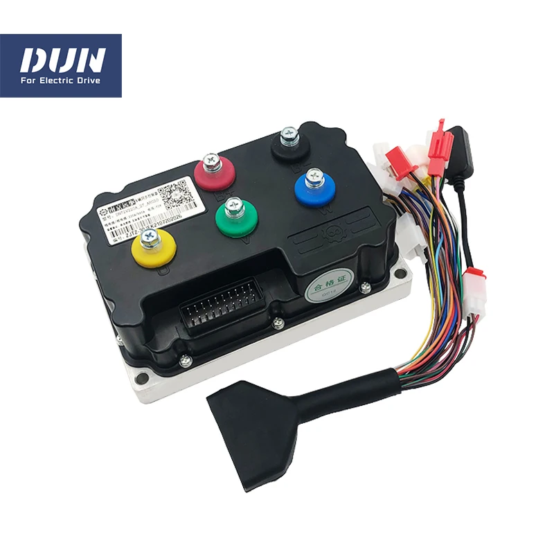 QS 138 90H 4000W V3 Mid Drive Motor with 72V BLDC Fardriver Controller ND72530 and DKD Display T08 Throttle