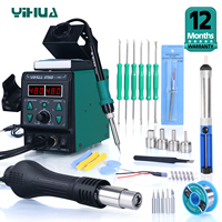 YIHUA 8786D Soldering Iron Hot Air Soldering Station DIY Digital Rework Station Phone Repair BGA SMD Solder Tool Welding Station