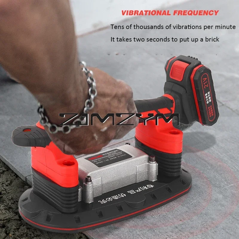 Handheld Electric Tiles Machine Laying Tile Installation Tool Suction Cup Automatic Floor Vibrator Tile Installation Level Tool