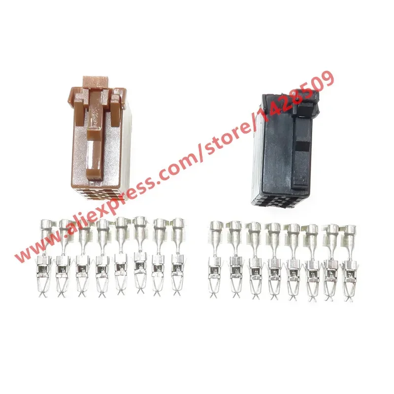 1 Set 8 Pin Car CD Plug Auto Radio Speaker Plug Audio ISO Cable Socket For VW 962189-1 962191-1