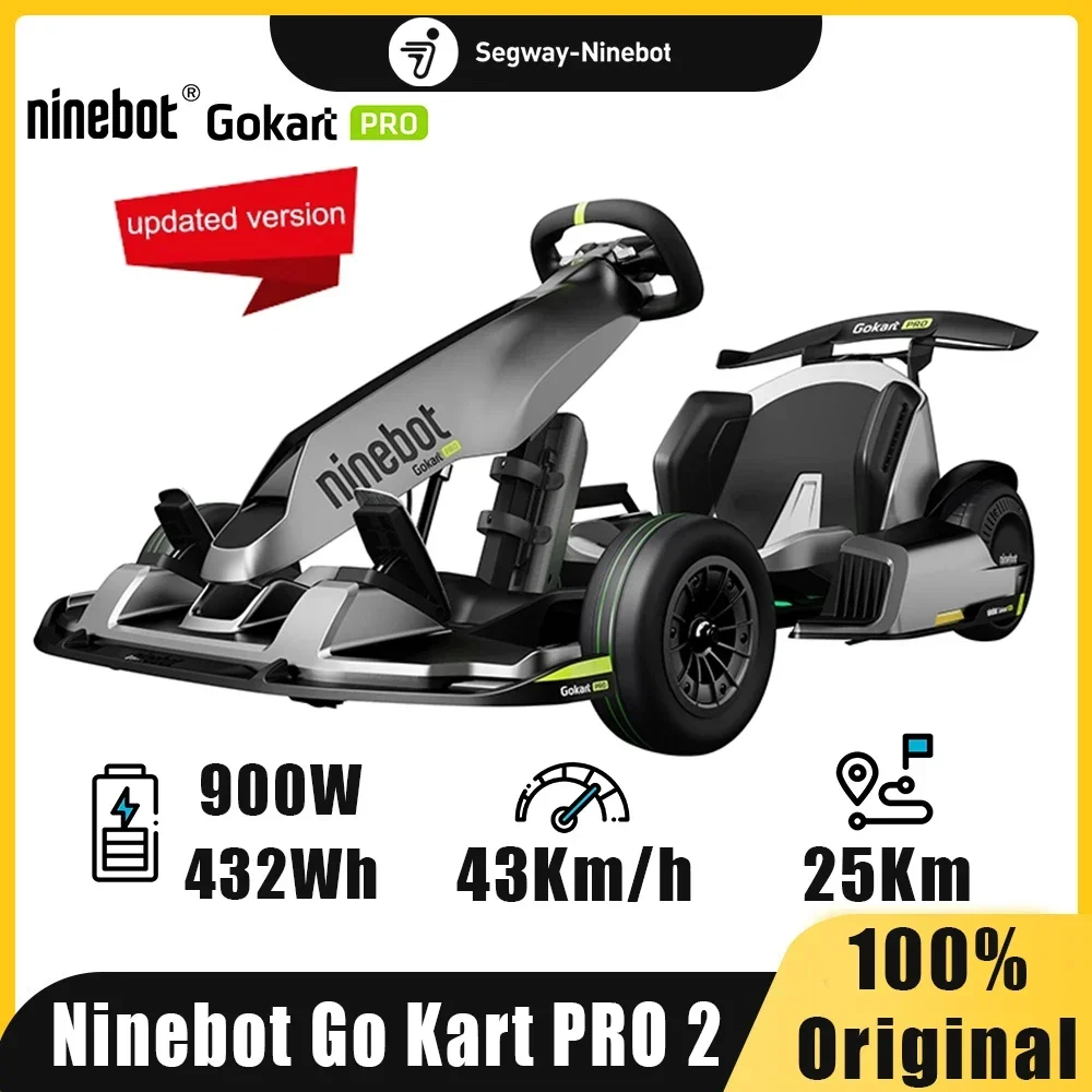 EU Stock Original Ninebot By Segway Go kart Pro 2 43KM/H Speed 4800W Power GoKart Electric Self Balance Scooter