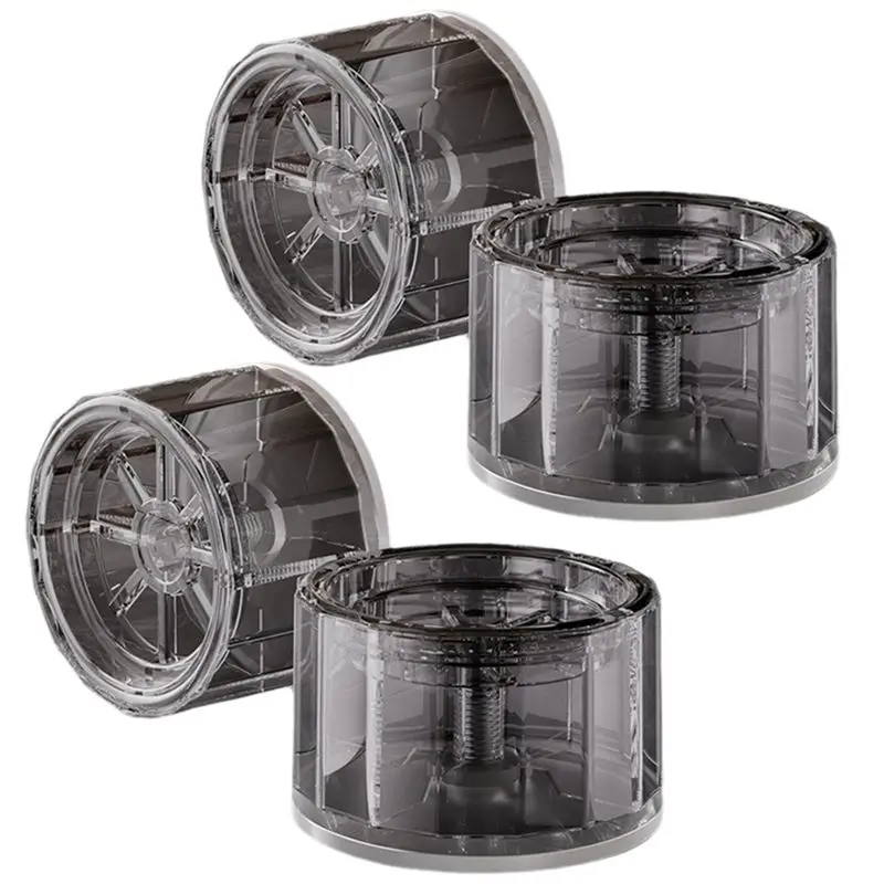 AS60-Washing Machine Anti-Slip Transparent Mats, Universal Heightening Base For Moisture And Mold Prevention