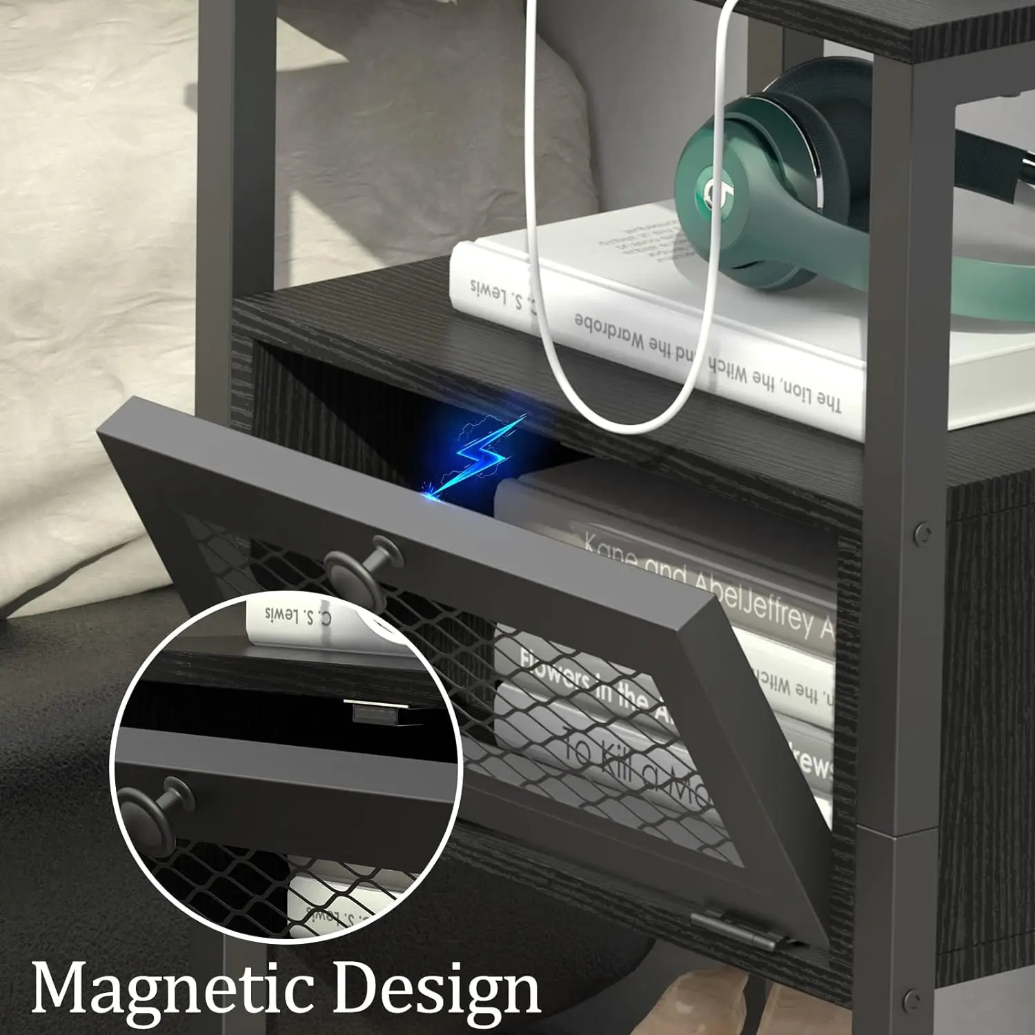 Table de oral et Moderne avec Ports USB, 2 Pièces