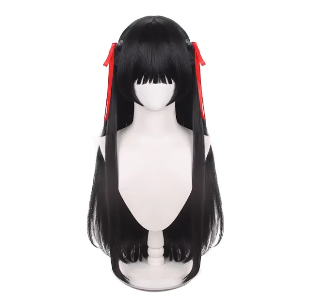 2026 Anime Wuthering Waves Chisa Cosplay Costume Summer Swimsuit Skirt Bikini Wig Woman Outfit Beach Performance Disguise Stage