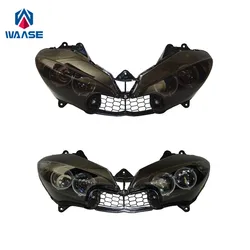 waase YZF-R6 03-05 Front Headlight Headlamp Head Light Lamp Assembly For Yamaha YZF R6 2003 2004 2005