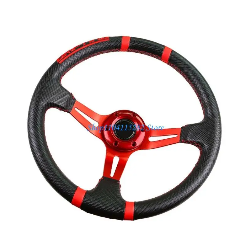 

14 Foot Carbonfiber Steering Profound Dish Plan Strengthened Control Permanent PU Substance