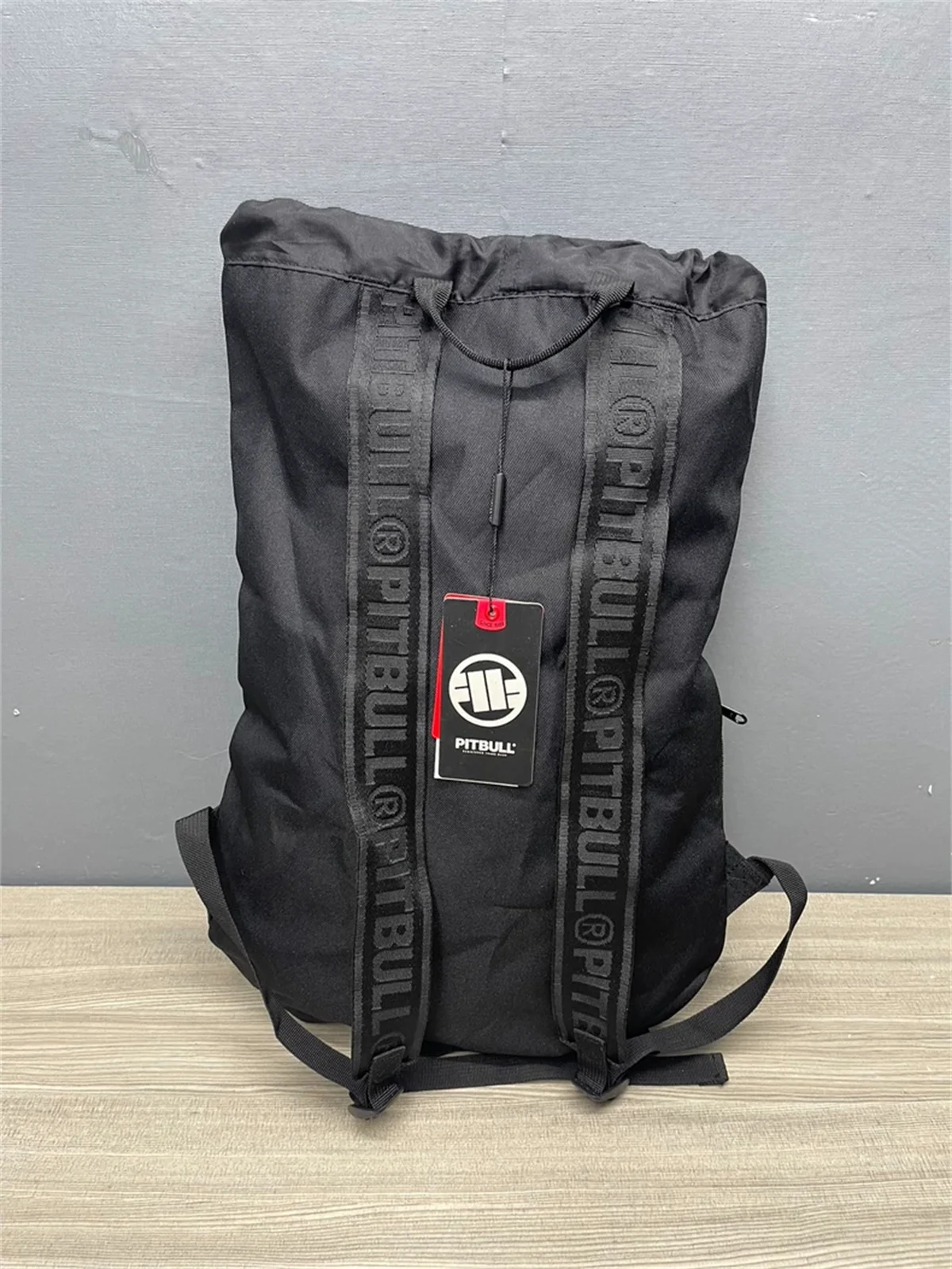 Schwarzer Rucksack, Größe 52 * 35 cm