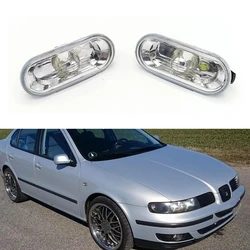 2pcs For SEAT Toledo 1999 2000 2001 2002 2003 2004 Car-Styling Side Marker Without Bulbs Turn Signal Light Lamp Repeater