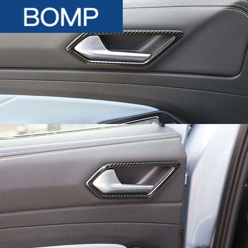 يصلح لشركة فولكس فاجن فولكس فاجن ID.4 ID4 X مقبض الباب الداخلي للسيارة إطار ديكور إطار الكسوة ملصق صب الملحقات #3