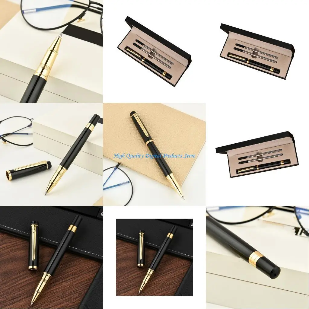 

U2JE Professional Office Writing Instrument Metal Body Smooth Signatures Pen Gift