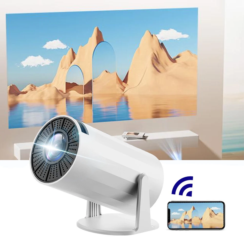 

X8max diamond cannon projector 720p support 4k for outdoor home teaching, lightweight and easy to carry