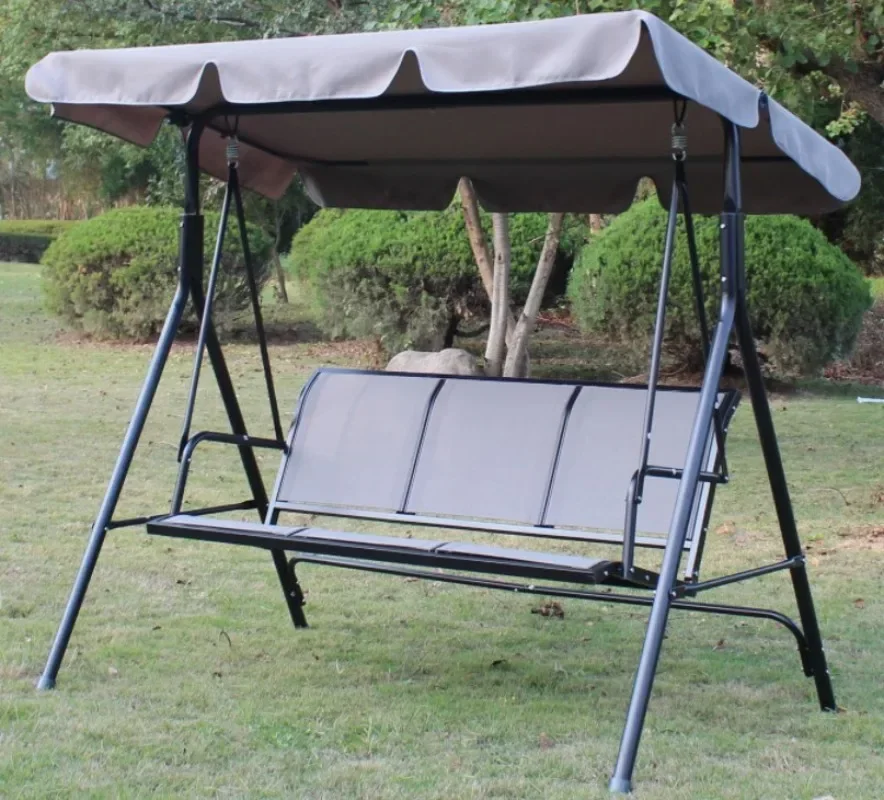 Outdoor Garden for 3-Seats Swing Chair Canopy