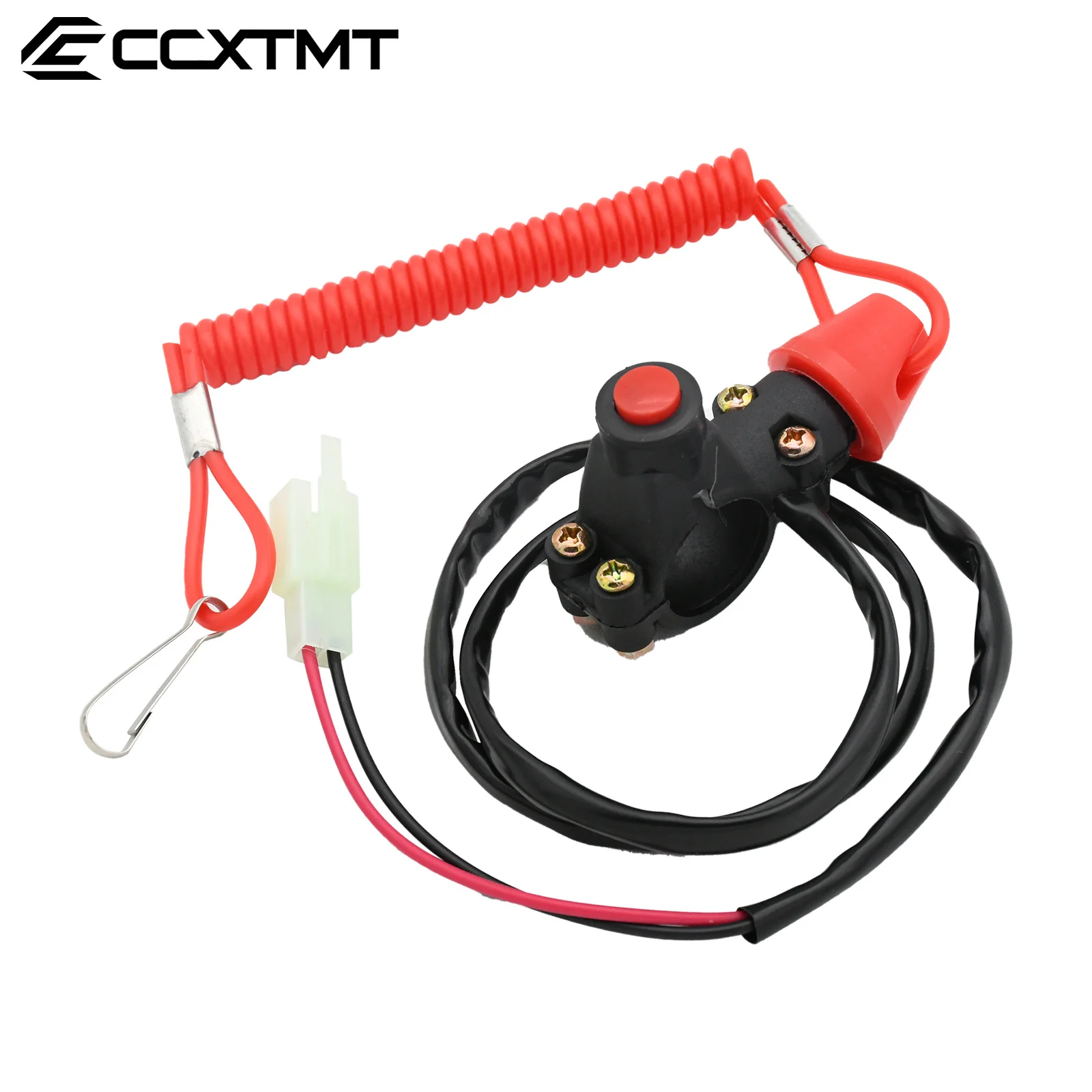 Motorcycle ATV Tether Lanyard Emergency Kill Stop Engine Switch Push Button For Suzuki KTM Honda Yamaha Kawasaki Universal Parts