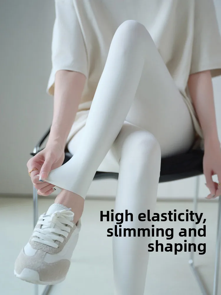 

Женские утягивающие брюки для йоги с высокой талией, весна 2026, новые эластичные комфортные брюки из ткани «эльфит» без раздражающих нитей, длинные штаны