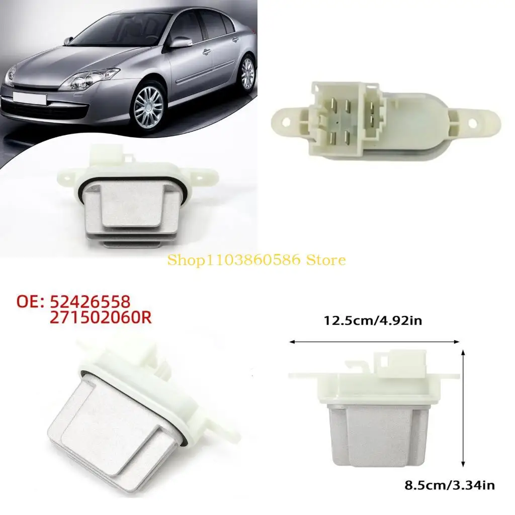 

242A Strong Heating Blower Resistor Regulator 52426558 271502060R Blower Motor Resistor Heaters Assembly for Vehicles