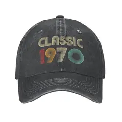 Cool Cotton Classic 1970 Baseball Cap Women Men Personalized Adjustable Adult Vintage 53th Birthday Gift Dad Hat Hip Hop