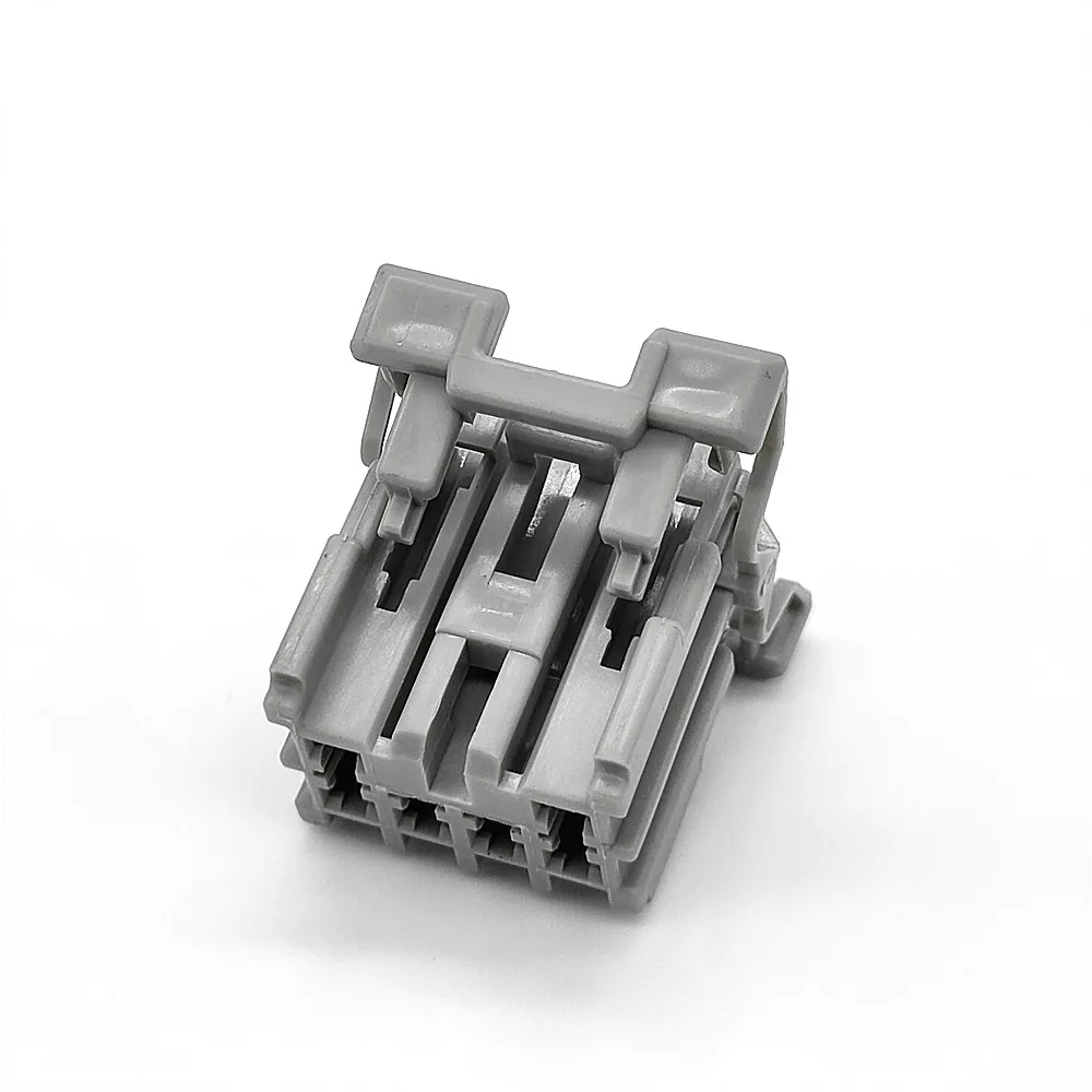 6098-0245 6 Pin Automotive Connector Female HD Series 2.3mm 090 Unsealed PBT Light Gray Fit for Car Engine Wiring