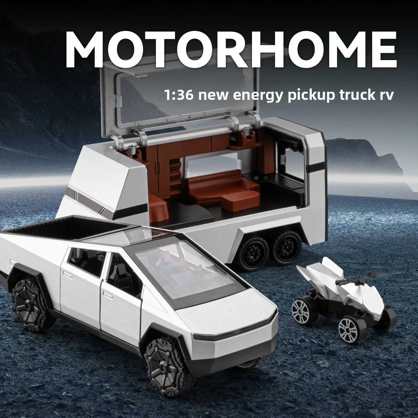 1:36 Model RV Pikap Energi Bar - Renewable Energy Engineering ulasan dan harga