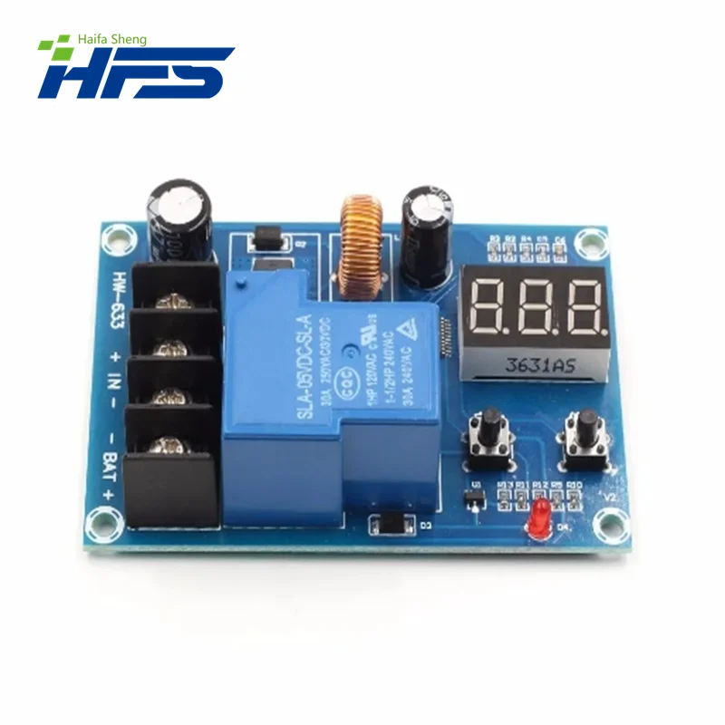 XH-M604 Battery Charger Control Module DC 6-60V Storage Lithium Battery Charging Control Switch Protection Board