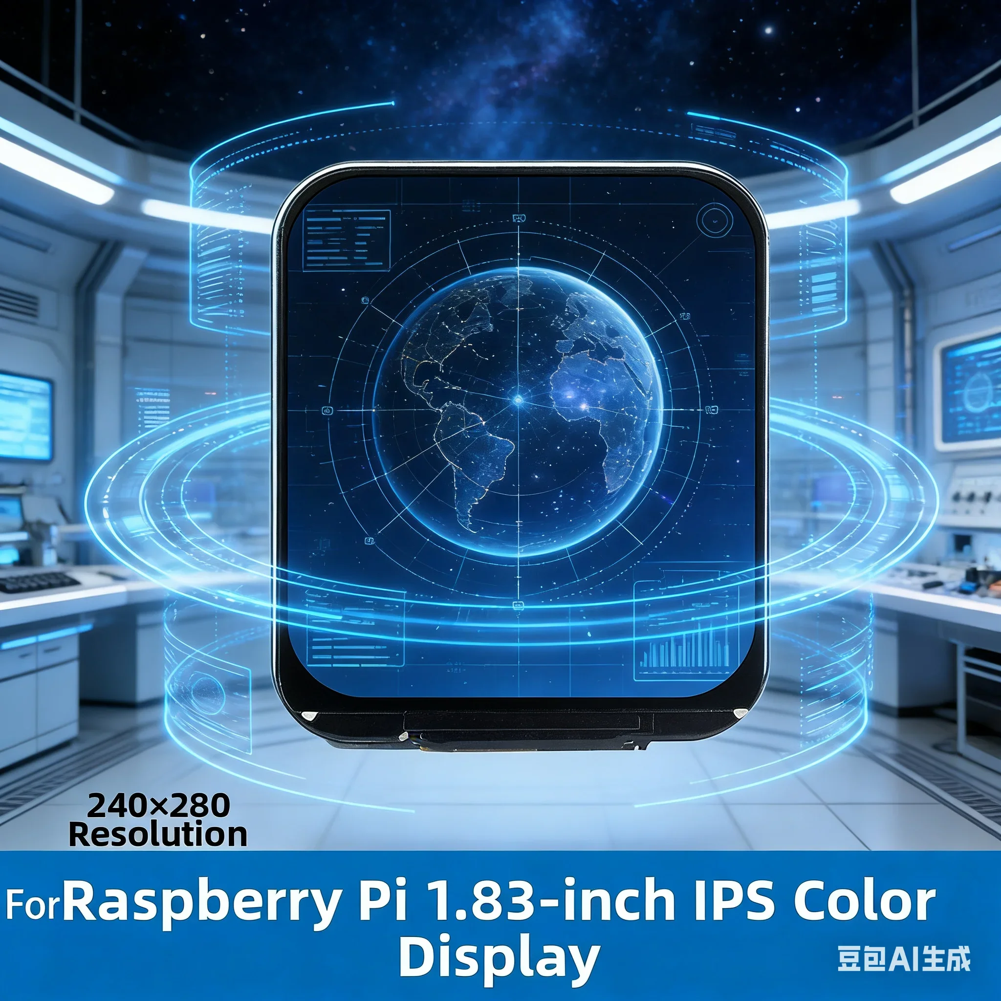 

Для Raspberry Pi 1,83 дюйма плата расширения ЖК-дисплея 65K цветной дисплей драйвер плата управления IPS интерфейс экран модуль дисплея