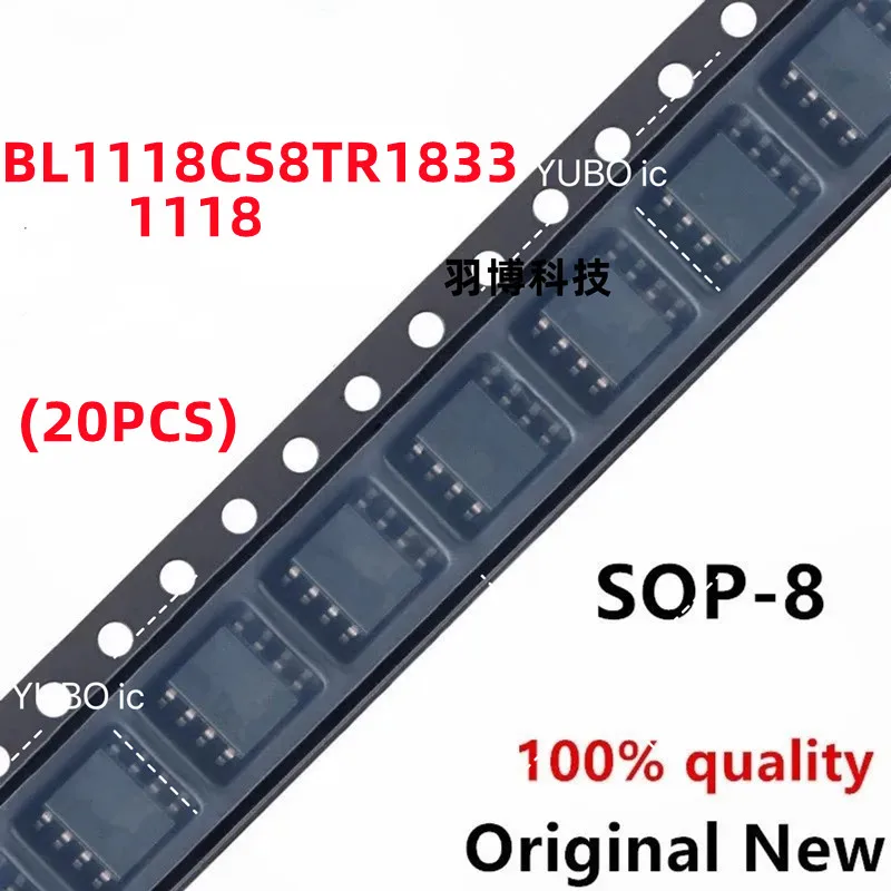 (20piece)100% New BL1118CS8TR1833 BL1118 1118 sop-8 Chipset