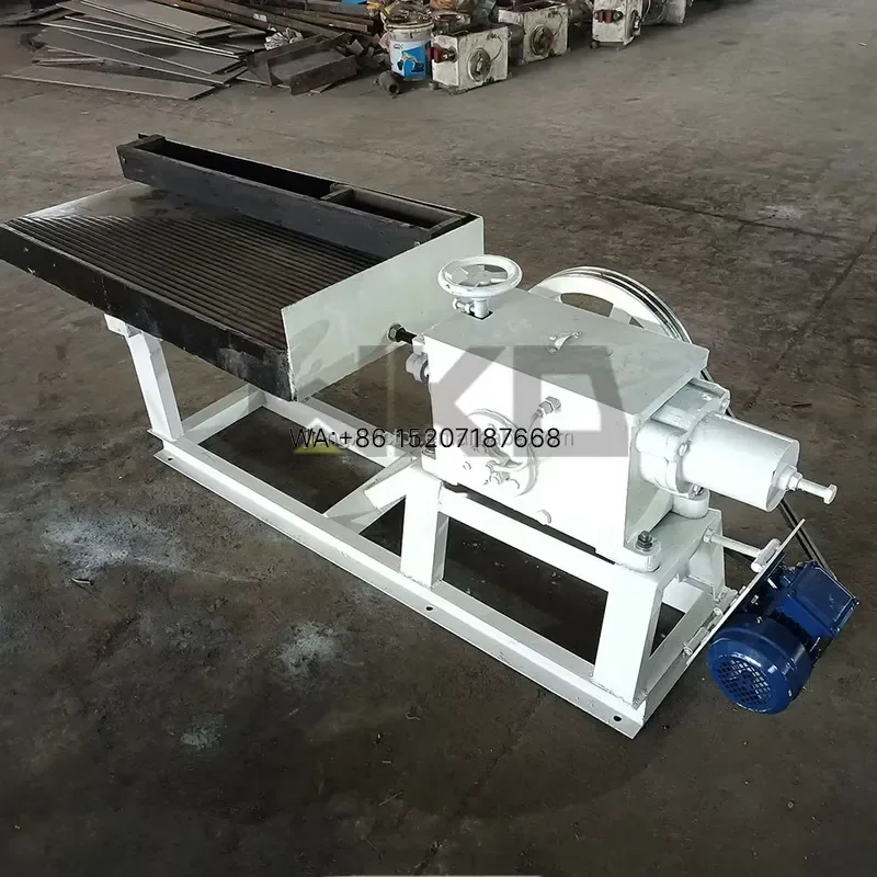 Wmwmnu for Laboratory 6S Shaking Table 1.1m Gold Shaker Small Gravity Separation with Glass Fiber Surface