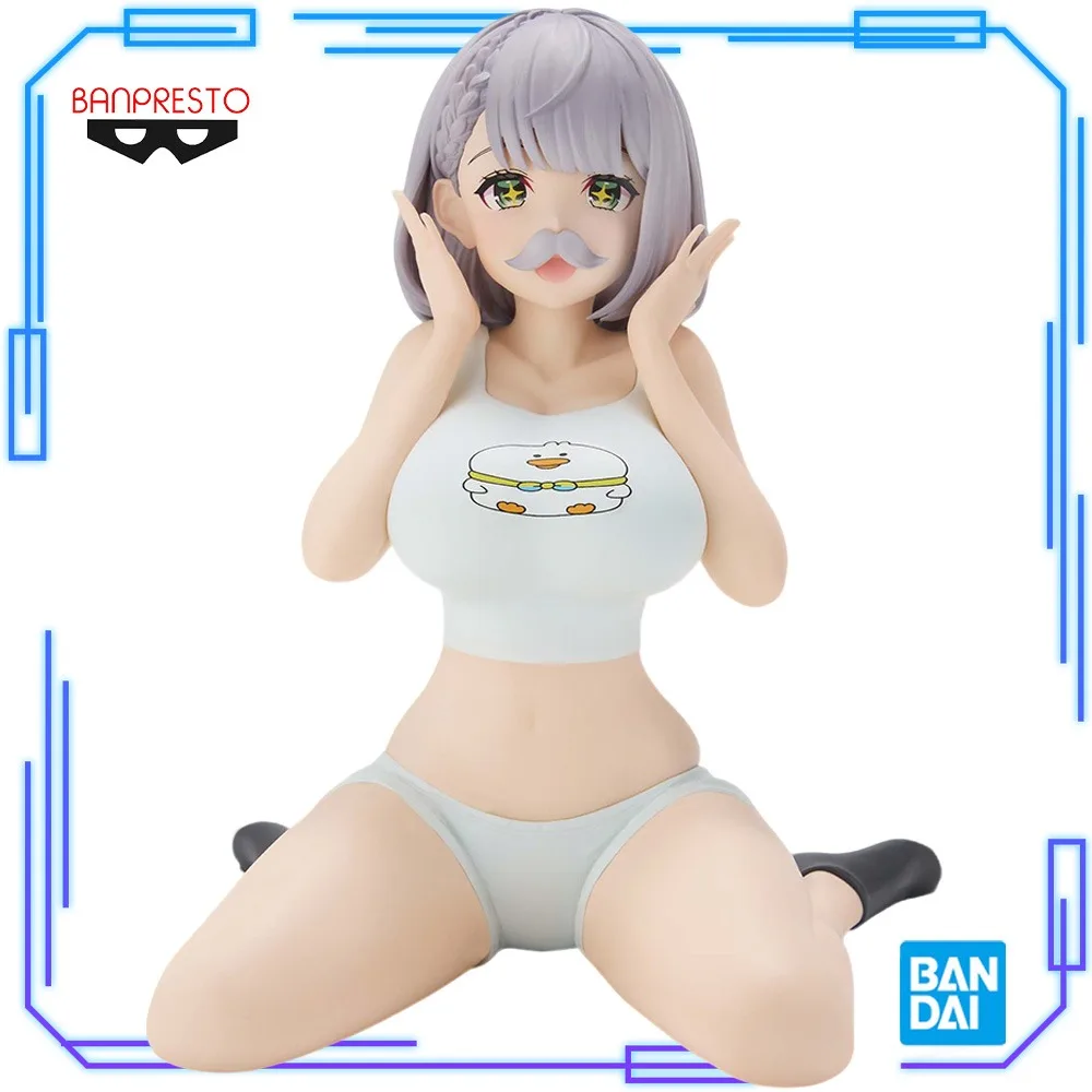 

In Stock Bandai Original Genuine Banpresto Hololive IF Shirogane Noel Subatomo Relax Time 12cm Sexy Anime Girl Model Toy Figures