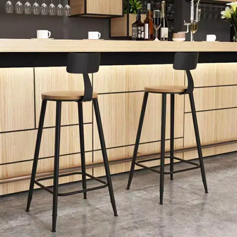 Designer Counter Stool Nordic Modern Living Room Chairs Furniture Taburetes Para Barra De Cocina Home Decoration