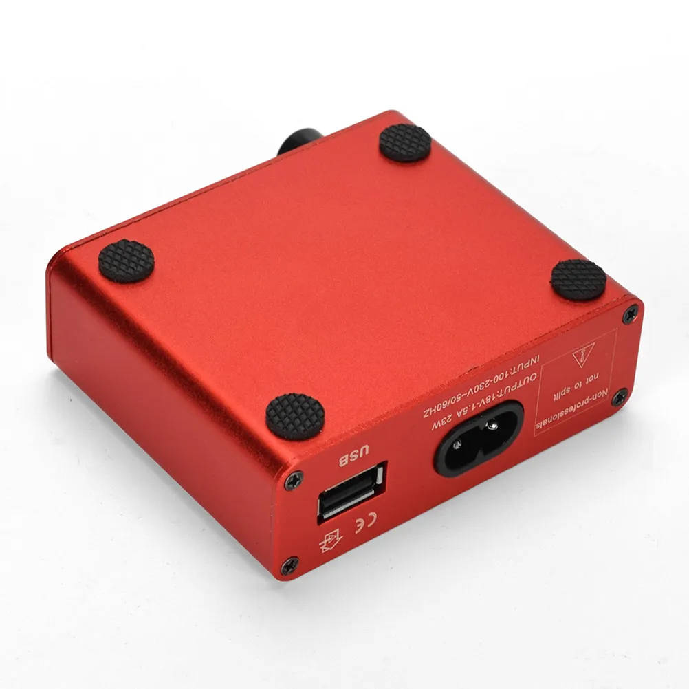 

Power Voltage Regulator Us Plug LED Display Aluminum Alloy Tattoo Machine Power Supply Stable Digital Screen USB Output Port